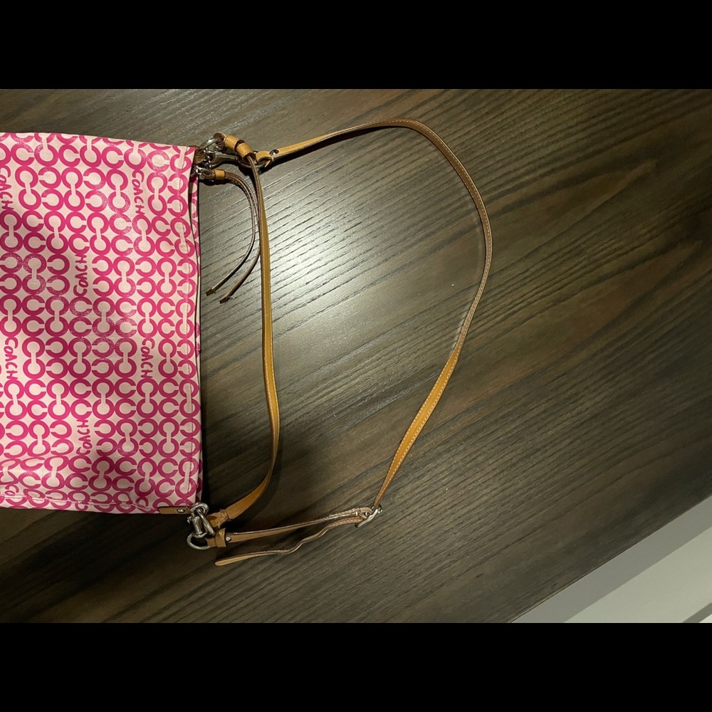 Pink Coach Purse - Picture 3 of 7